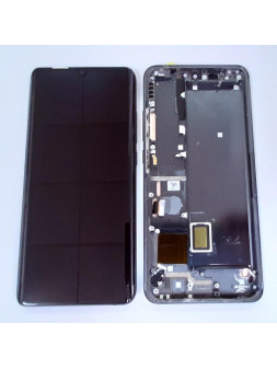 Pantalla lcd para Xiaomi  Mi Note 10 Mi Note 10 Lite Mi Note 10 Pro Mi CC9 Pro mas tactil negro mas marco gris cal