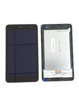 Pantalla lcd para Huawei mediapad t1 7.0 t1-701u mas tactil negro mas marco negro calidad premium