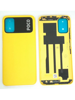 Tapa trasera o tapa bateria amarilla para Xiaomi Poco M3