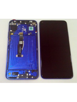 Pantalla lcd para Huawei Nova 5T YAL-L21 mas tactil negro mas marco lila calidad premium YALE-L61A YALE-L71A YALE-L