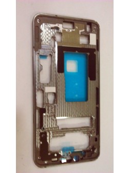 Carcasa o marco central plata para LG G8 THINQ Calidad Premium