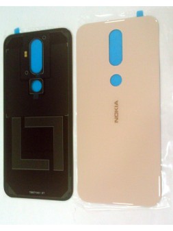 Tapa trasera o tapa bateria rosa para Nokia 4.2 TA-1157 Calidad Premium