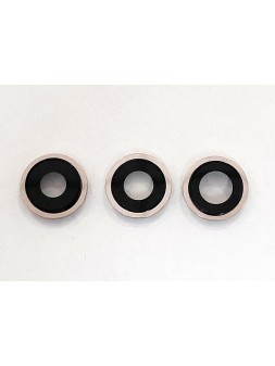 Set 3 cubierta camara blanca para IPhone 12 Pro A2407 A2341 A2406 A2408 IPhone 12 Pro Max A2342 A2410 A2411 A2412 c