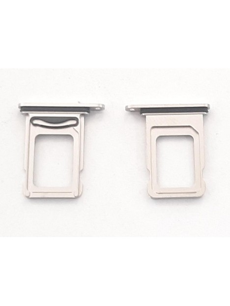 Soporte o bandeja dual sim blanca para IPhone 12 Pro A2407 A2341 A2406 A2408 IPhone 12 Pro Max A2342 A2410 A2411 A2