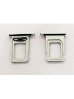 Soporte o bandeja dual sim verde para IPhone 12 A2176 A2399 A2398 A2400 calidad premium