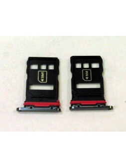 Soporte o bandeja sim negra para Huawei P40 Pro ELS-NX9 ELS-N04 calidad premium