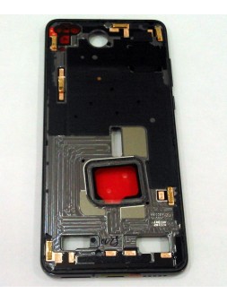 Carcasa central o marco negro para Huawei P40 calidad premium