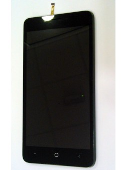 Pantalla LCD para Leagoo KIIKAA power mas tactil negro + marco
