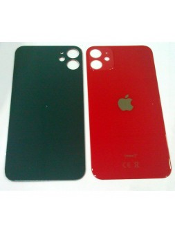 Tapa trasera o tapa bateria roja facil instalacion para Iphone 11 A2111 A2221 A2223