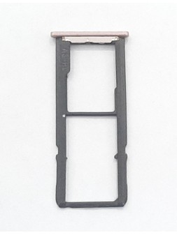 Soporte o bandeja sim rosa para Asus Zenfone 4 Selfie ZB553KL calidad premium