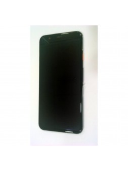 Pantalla lcd para Google Pixel 4 mas tactil negro mas marco naranja calidad premium G020I G020M G020N GA01188-US GA