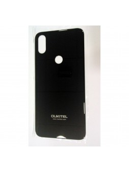 Tapa trasera o tapa bateria negra para Oukitel C13 Pro