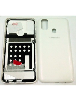 Tapa trasera o tapa bateria blanca para Samsung Galaxy M30S SM-M307F SM-M307 M307 M307F