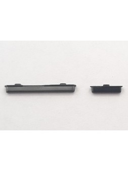 Set 2 botones negros para Cubot Note 20 calidad premium