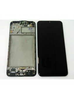 Pantalla lcd para Samsung Galaxy M30S SM-M307F + táctil negro + marco Service Pack calidad Premium