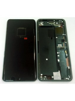 Pantalla LCD para Xiaomi Mi Note 10 mas tactil negro mas marco negro Xiaomi Mi Note 10 pro Premium Service Pack