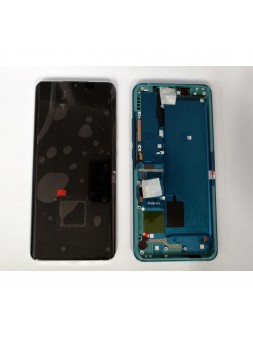 Pantalla LCD para Xiaomi Mi Note 10 Mi Note 10 Pro mas tactil negro mas marco azul
