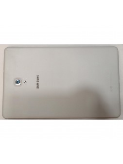 Tapa trasera o tapa bateria blanca para Samsung Galaxy Tab A 2018 A2 T590/595 mas carcasa o marco central negro
