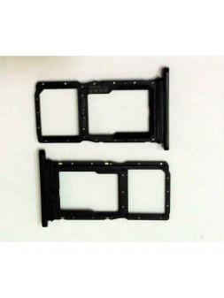 Soporte SIM o bandeja negra para Huawei Honor 9X HLK-AL00 HLK-TL00