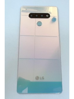 Tapa trasera o tapa bateria blanca para LG Stylo 6 Q730