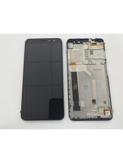 Pantalla LCD para Wiko View Prime mas tactil negro mas marco negro