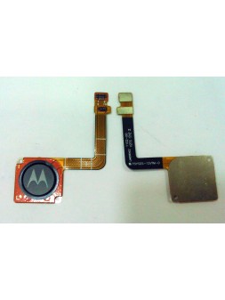 Flex boton home negro para Motorola Moto G7