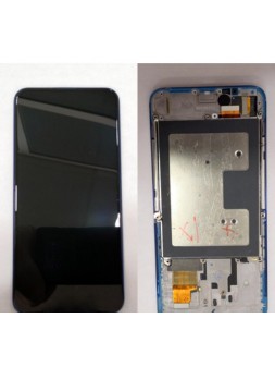 Pantalla lcd para Huawei Honor Magic 2 mas tactil negro mas marco azul Premium