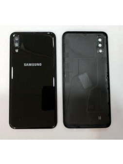 Tapa trasera o tapa bateria negra mas cubierta camara para Samsung Galaxy M10 SM-M105F SM-M105D