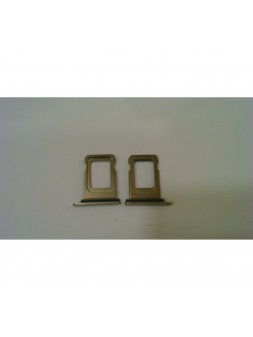 Soporte o bandeja SIM dorado para IPhone 11 Pro Max A2161 A2218