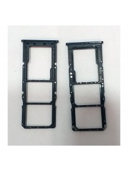 Soporte o bandeja sim negra para Samsung Galaxy A60 A606 A6060