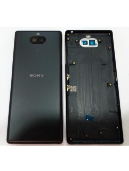 Tapa trasera o tapa bateria negra para Sony Xperia 10 I3113 I3123 I4113 I4193