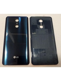 Tapa trasera o tapa bateria azul para LG Q Stylus