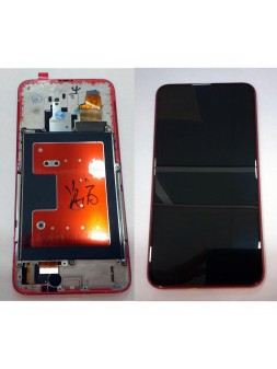 Pantalla lcd + tactil negro + marco rojo Huawei Honor Magic 2 Premium