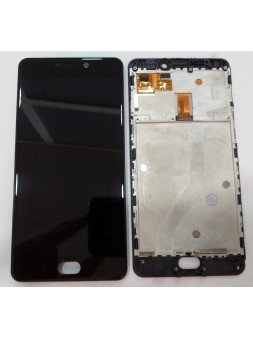 Elephone P8 2017 pantalla lcd + tactil negro + marco negro