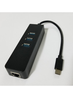 Hub USB con tarjeta de Red