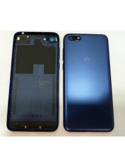 Huawei Ascend Y5 2018 DRA-L21 Y5 Prime 2018 Honor 7 Play Honor 7S tapa trasera o tapa bateria azul